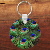 Peacock Feathers Schlüsselanhänger (Vorderseite)