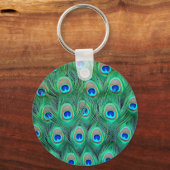 Peacock Feathers Schlüsselanhänger (Vorderseite)