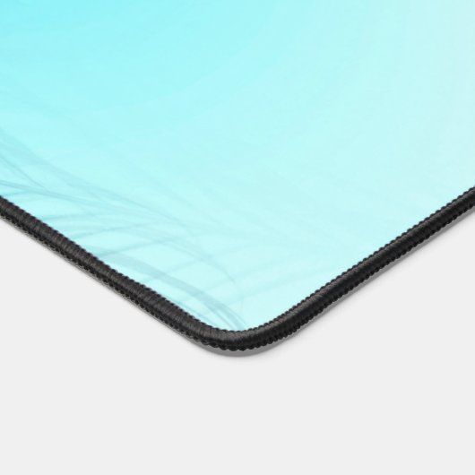 Peacock Feathers Schreibtischunterlage (Ecke)