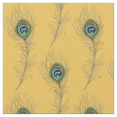 Peacock Feathers Stoff (Nahaufnahme)