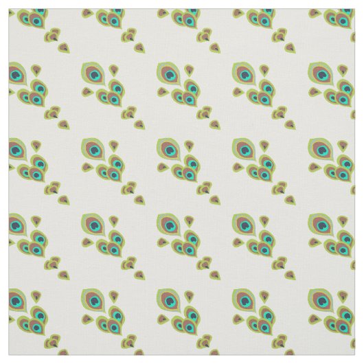 Peacock Feathers Stoff (Muster)