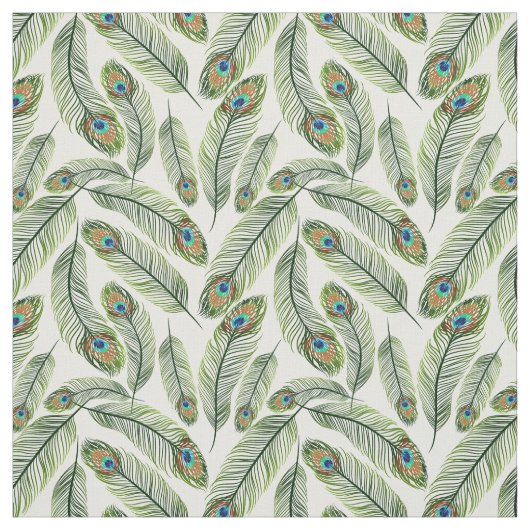 Peacock Feathers Stoff (Muster)