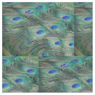 Peacock Feathers Stoff
