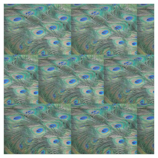Peacock Feathers Stoff (Muster)