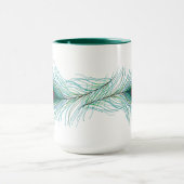Peacock Feathers Tasse (Zentrum)