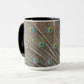 Peacock Feathers Tasse (Vorderseite Links)