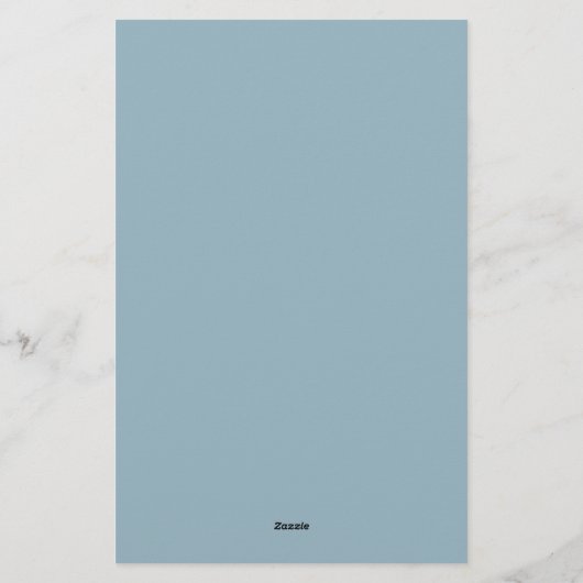 Peacock Feathers Teal Peacocks Briefpapier (Rückseite)