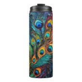 Peacock Feathers Thermosbecher (Vorderseite)
