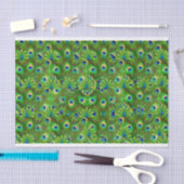 Peacock Feathers Tissue giftwrap Seidenpapier (Handwerk)