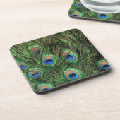Peacock Feathers Untersetzer (Linke Seite)