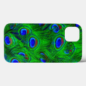 Peacock Feathers Wildlife Birdlover Geschenk Case-Mate iPhone Hülle (Rückseite (Horizontal))
