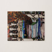 Peacock-festes Glaspuzzle Puzzle (Horizontal)