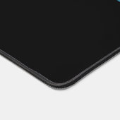 Peacock Flame (Linear) Schreibtischunterlage (Ecke)