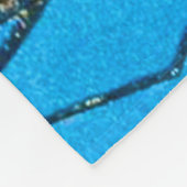 Peacock Fleecedecke (Ecke)