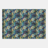 Peacock Floral Geschenkpapier Set (Vorderseite 2)
