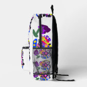 Peacock fun cool  bedruckter rucksack (Rechts)