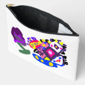 Peacock fun cool  zubehörtasche (Offen)