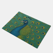 Peacock Fußmatte (Schrägansicht)