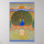 Peacock Gate Poster (Vorne)