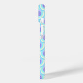 Peacock gemustert lila Case-Mate iPhone hülle (Rückseite / Links)