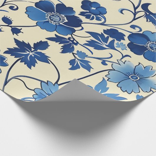 Peacock Geschenkpapier (Ecke)