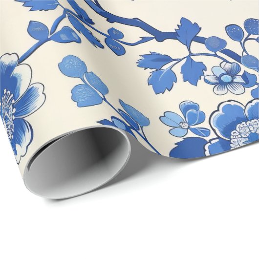 Peacock Geschenkpapier (Rolleneckpunkt)