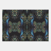 Peacock Geschenkpapier Set (Vorderseite)