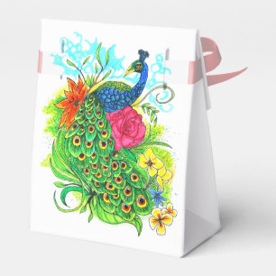 Peacock Geschenkschachtel