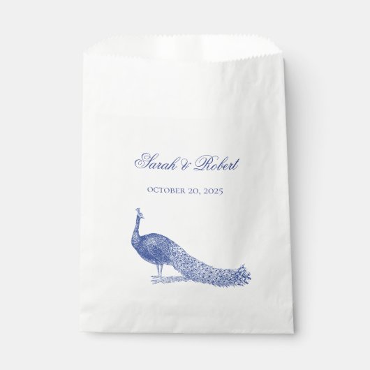 Peacock Geschenktütchen (Vorderseite)