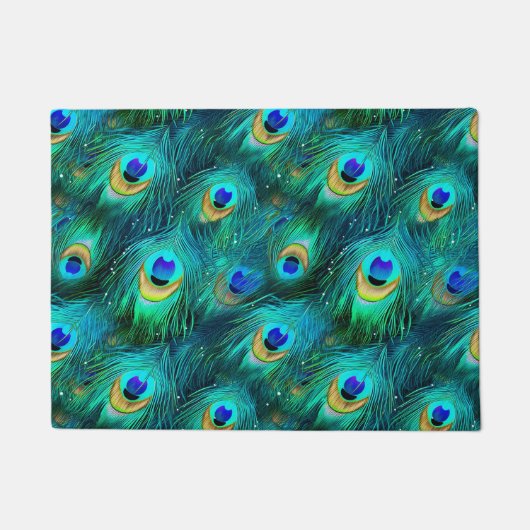 Peacock Glory Fußmatte (Vorderseite)