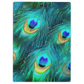 Peacock Glory Klemmbrett (Rückseite)
