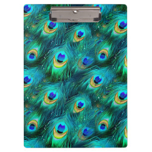 Peacock Glory Klemmbrett