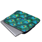 Peacock Glory Laptopschutzhülle (Vorne Knopf)