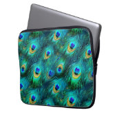 Peacock Glory Laptopschutzhülle (Vorderseite Links)