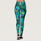 Peacock Glory Leggings (Rückseite)