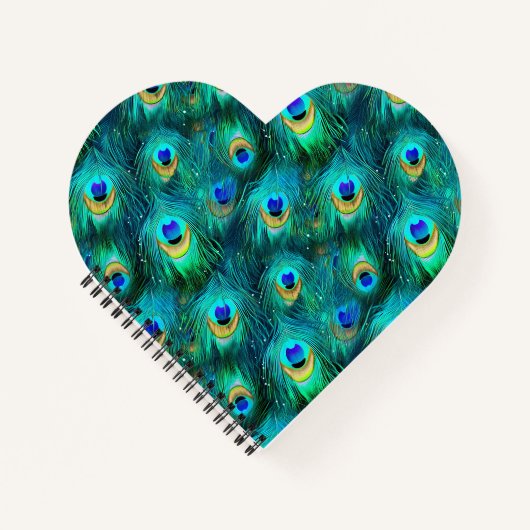 Peacock Glory Notizblock (Vorderseite)