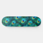 Peacock Glory Skateboard (Horizontal)
