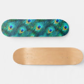 Peacock Glory Skateboard (Horizontal)
