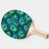 Peacock Glory Tischtennis Schläger (Seitenansicht)
