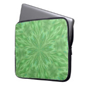 Peacock Green Laptop Sleeve (Vorderseite Links)