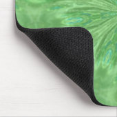 Peacock Green Mouse Pad Mousepad (Ecke)