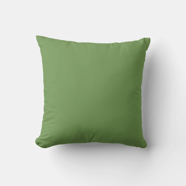 Peacock Green Pillow Kissen (Vorderseite)