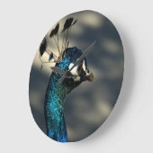Peacock Große Wanduhr (Winkel)