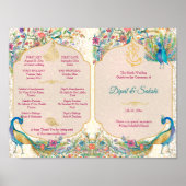 Peacock Hindu - Programm für die Einzelheiten der Poster (Vorne)