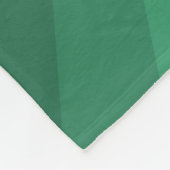 Peacock Illusion Fleece Blanket (Ecke)