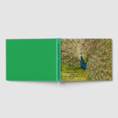 Peacock Image Guest Book Gästebuch (Voll)