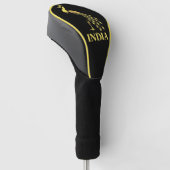Peacock India National Bird Golf Headcover (angewinkelt)