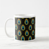 Peacock Inspire Background Kaffeetasse (Links)