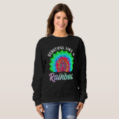 Peacock Inspiriert schöner Vogel-Peak Sweatshirt (Vorne ganz)
