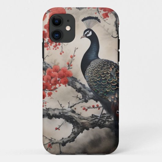 Peacock Iphone Case-Mate iPhone Hülle (Rückseite)